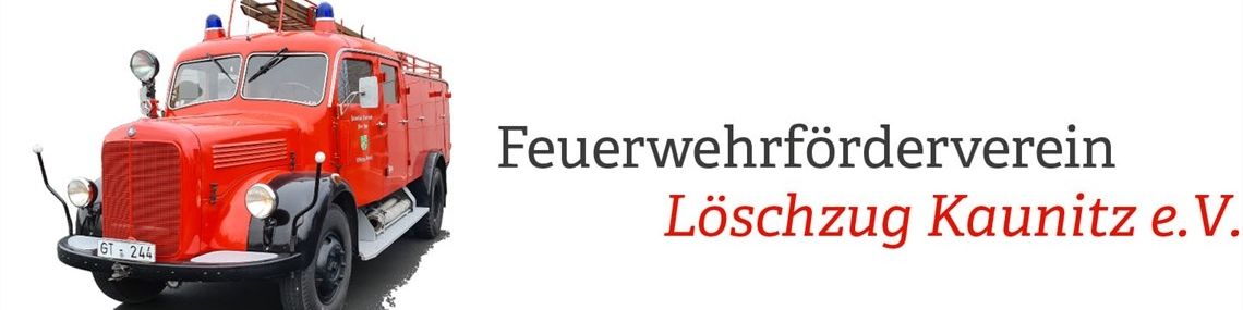Feuerwehrförderverein Löschzug Kaunitz e.V